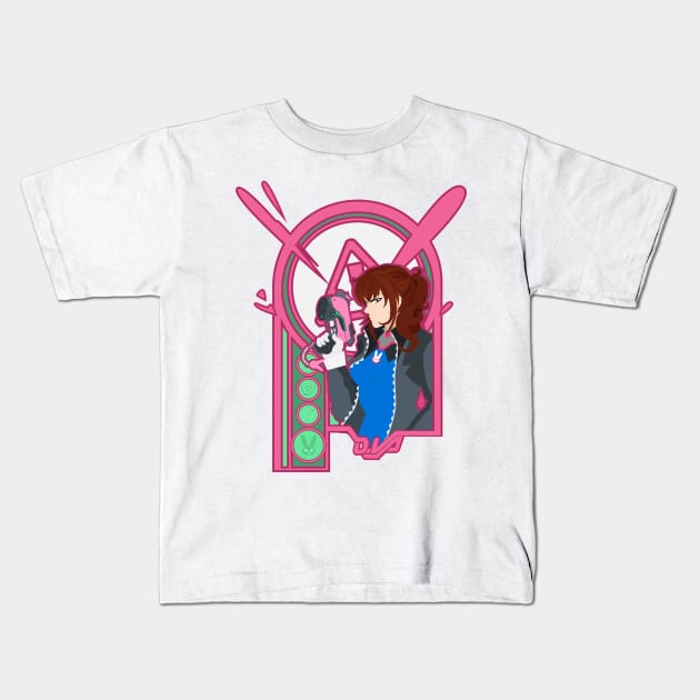 D.Va Skill Lot Kids T-Shirt by ToriSipes